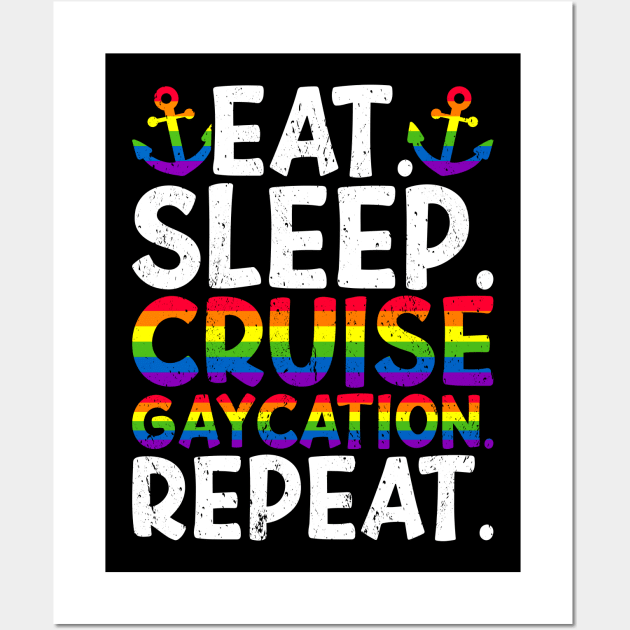 Cruise Cruising Vacation Wall Art by medd.art